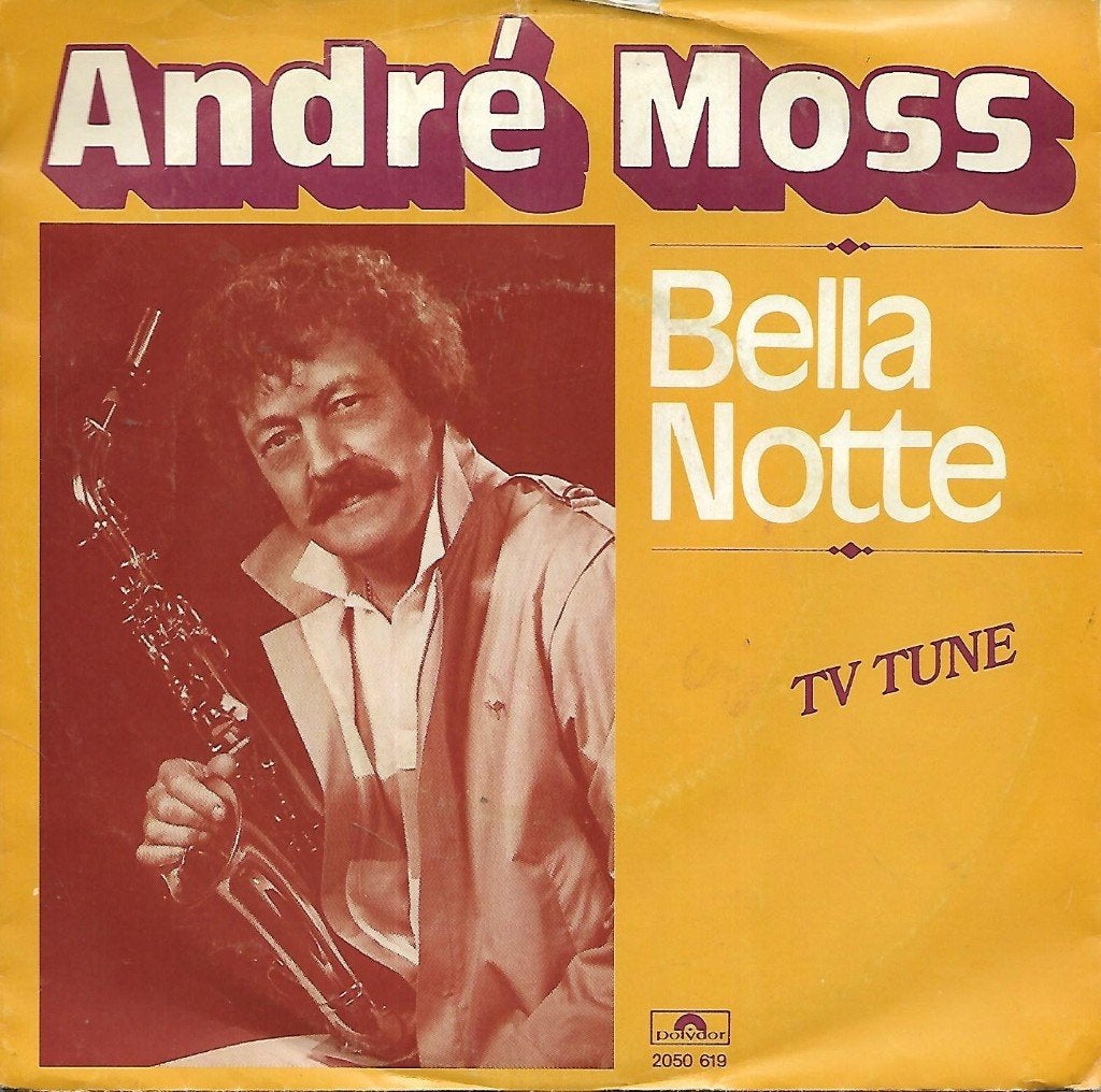 André Moss - Bella notte, Gebruikt, 7 inch, Single, Nederlandstalig