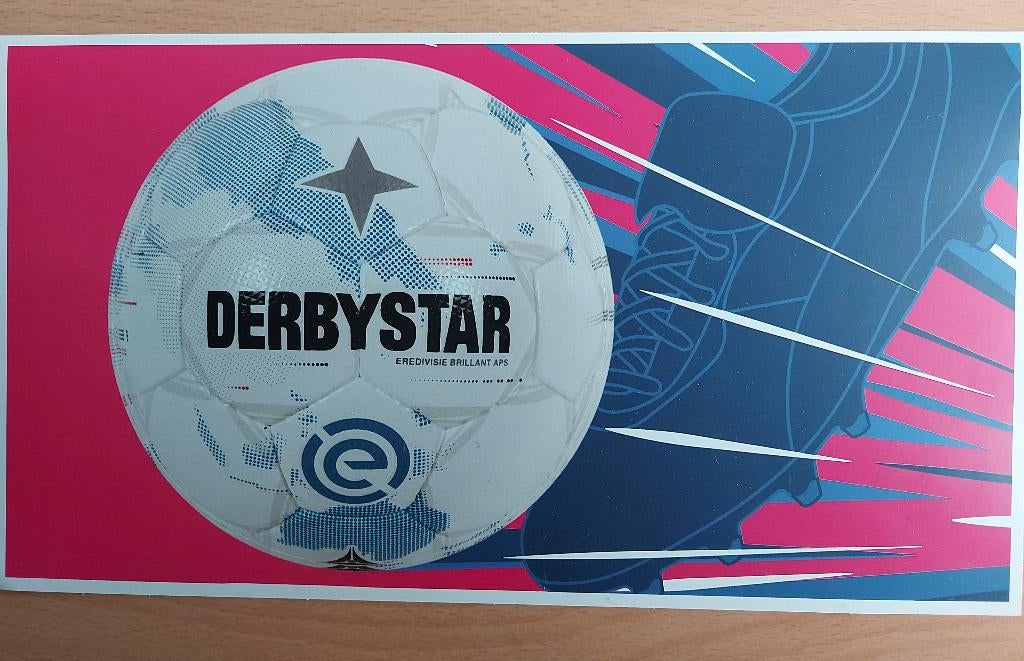 Unieke XXL Sticker - Derbystar Week 2, Verzamelen, Supermarktacties, Lidl, Ophalen