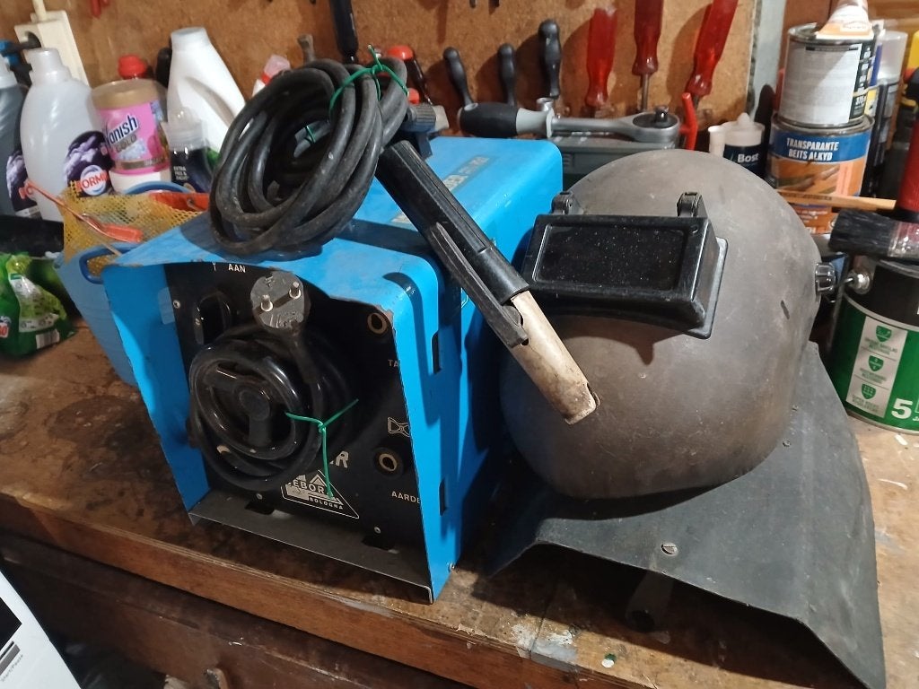 Lasapparaat met toebehoren, Ophalen, Gebruikt, Minder dan 150 ampère, Elektroden