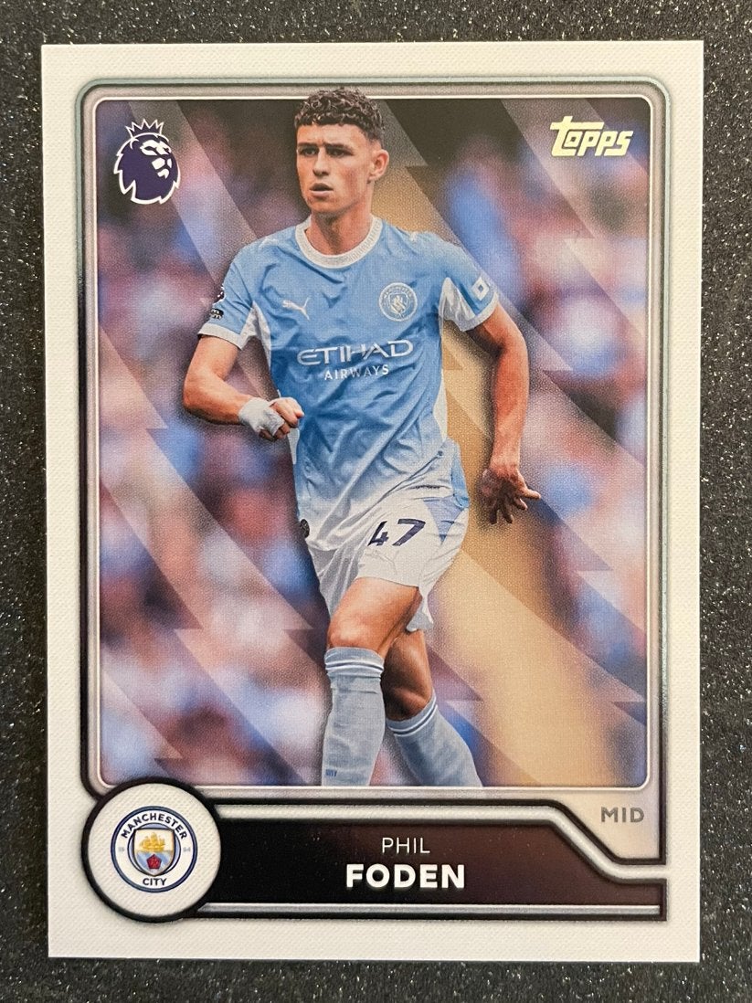 Topps Flagship Premier League 26/27   FODEN  MANCHESTER CITY, Hobby en Vrije tijd, Stickers en Plaatjes, Verzenden, Zo goed als nieuw
