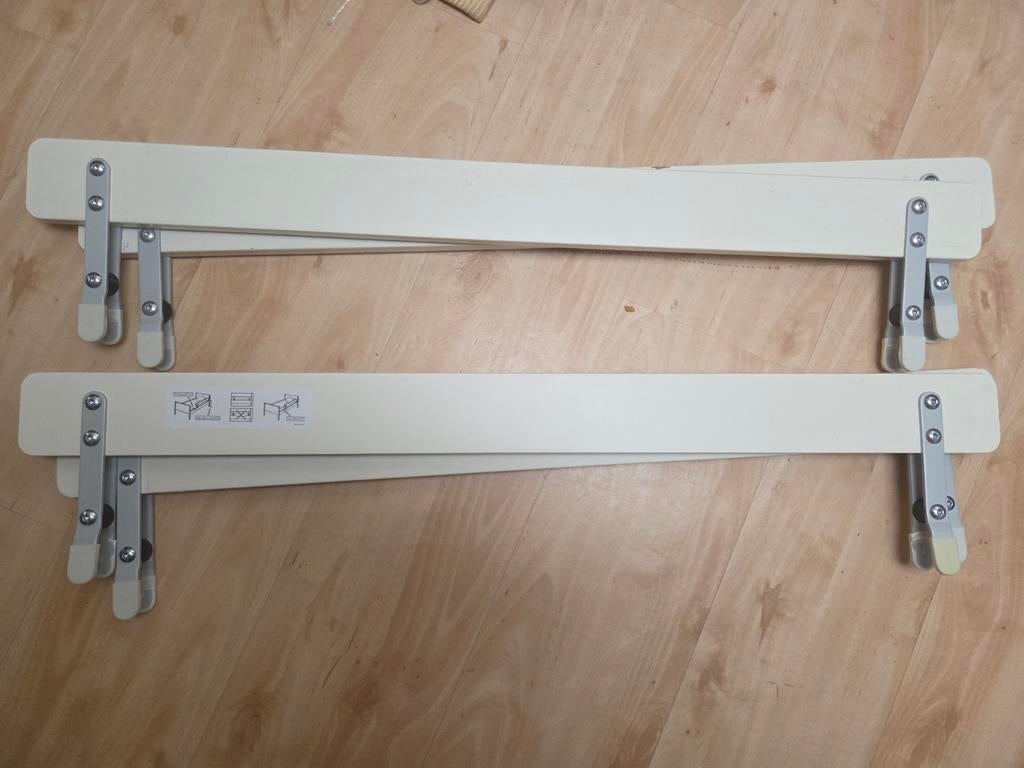 4 Ikea Vikare Bedhekjes ook per stuk te koop, Ophalen, Gebruikt, Ledikant