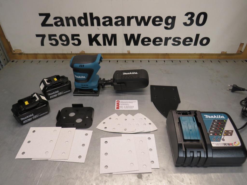 Makita DBO480 Li-ion Accu Handpalm vlak schuurmachine accus, Ophalen of Verzenden, Nieuw, Vlakschuurmachine