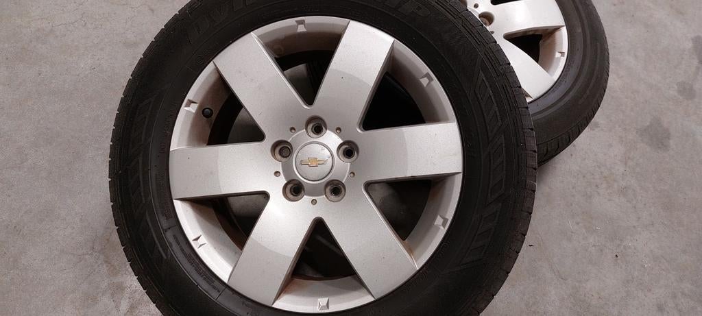 Chevrolet captiva velgen 17 inch, Ophalen, Gebruikt, Velg(en), 17 inch