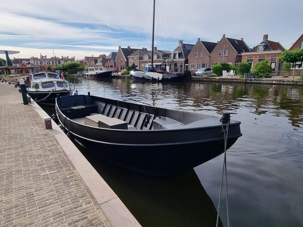 Vlet, Staal, Binnenboordmotor, Diesel, Ophalen of Verzenden