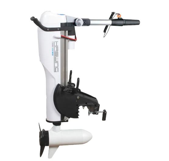 Demo Haswing Comax 40 12V elektrische buitenboordmotor, Watersport en Boten, Ophalen, Zo goed als nieuw, Motor en Techniek, Zeilboot of Motorboot
