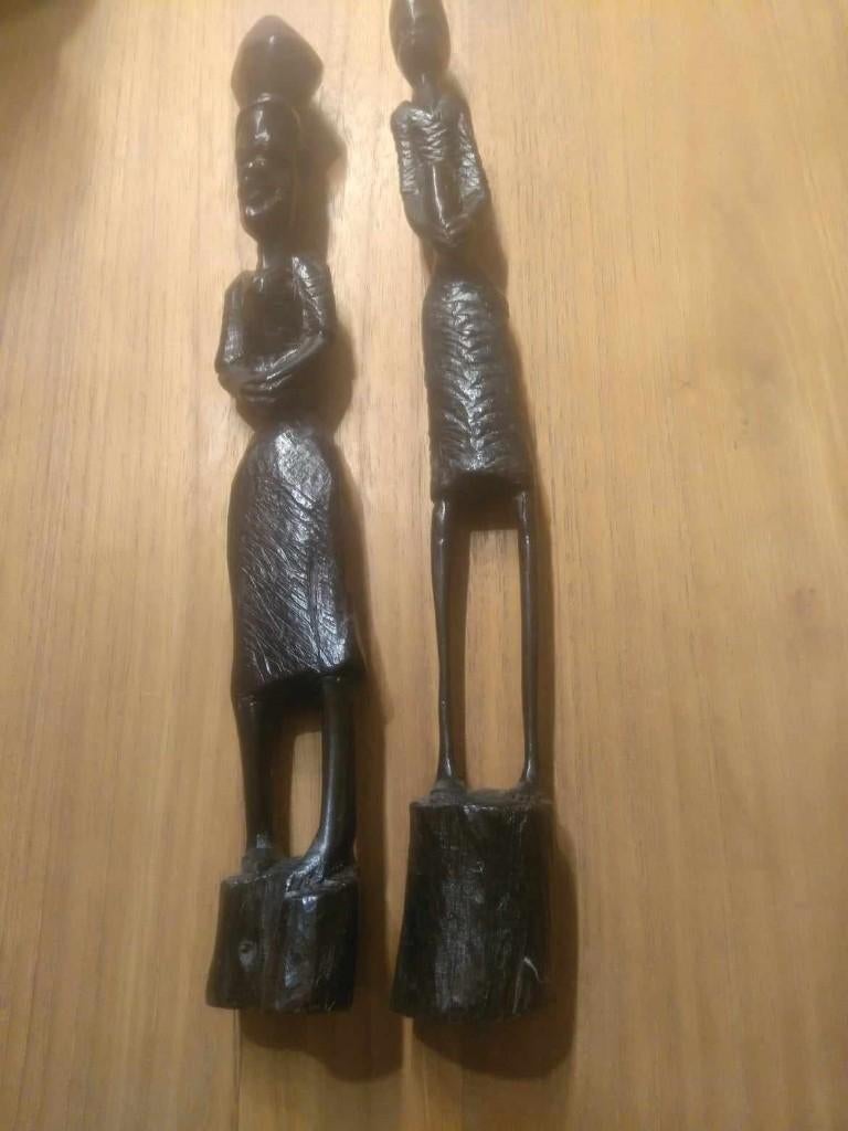Antieke Afrikaans Beelden, Ophalen of Verzenden