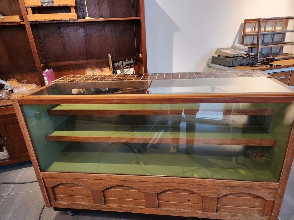 Te Koop Antieke Toonbank, Ophalen of Verzenden
