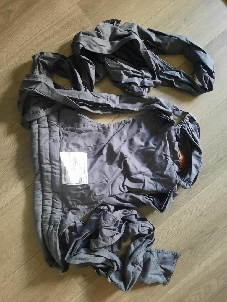 Draagzak ByKay antraciet Mei Tai Deluxe, Ophalen of Verzenden, Zo goed als nieuw, Draagdoek, Overige merken