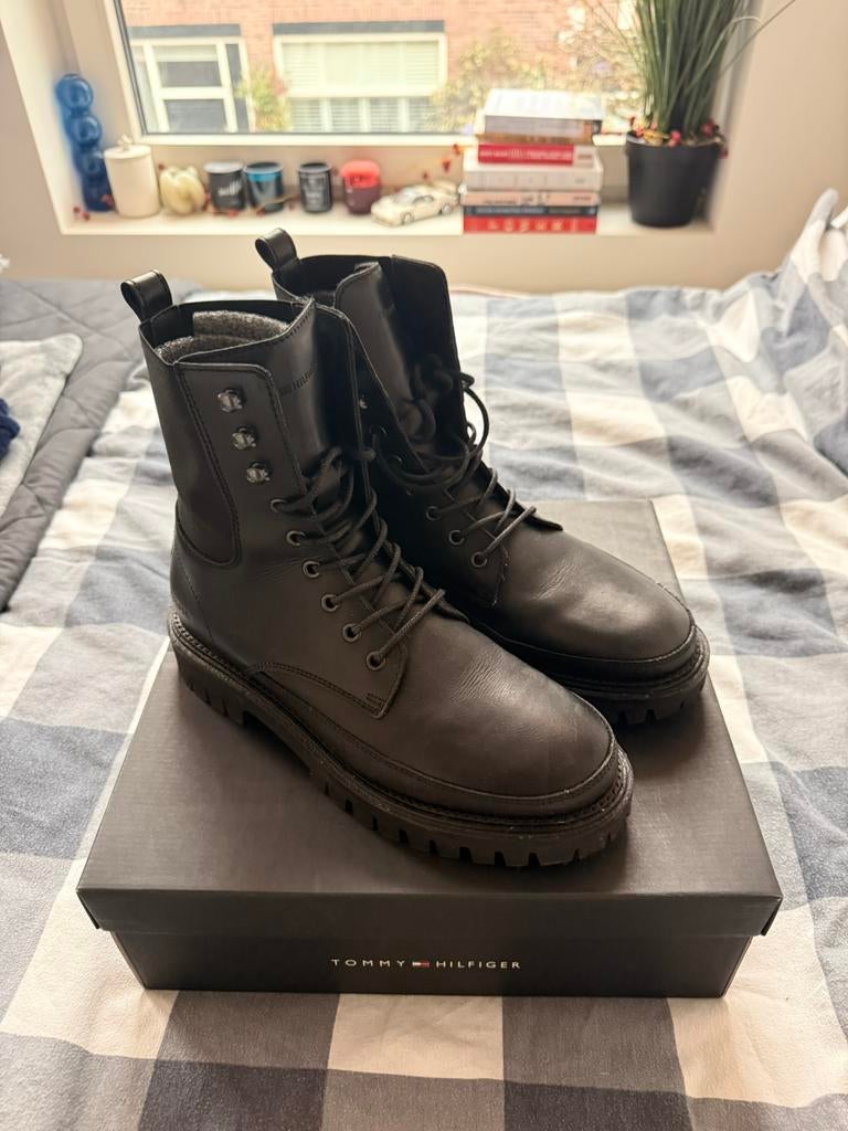 Tommy Hilfiger Men’s Boots, Zwart, Boots, Ophalen of Verzenden, Zo goed als nieuw