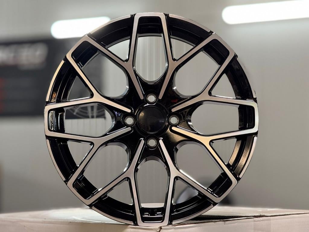 Nieuw 17" DMR102 Velgen 4x100 Opel Renault Toyota Volkswagen, .emr, Velg(en), Nieuw, 17 inch