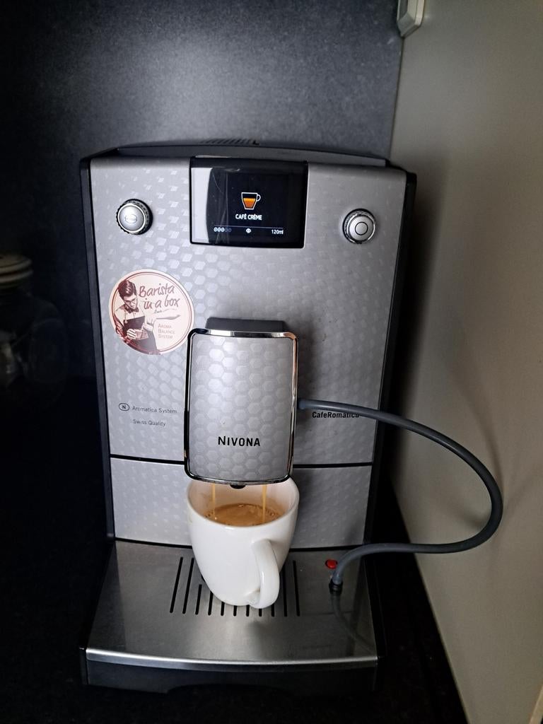 Nivona CafeRomatica 768 Koffiemachine - Onderhoud Nodig, Ophalen, Gebruikt, Koffiemachine, Koffiebonen