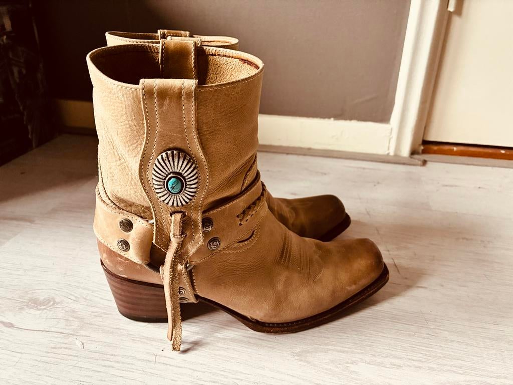 Sendra enkel westernboots, Ophalen, Zo goed als nieuw, Bruin