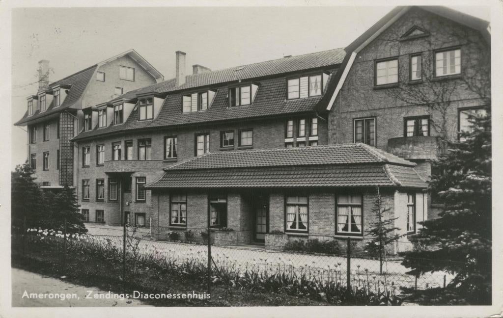 Amerongen Zendings – Diaconessenhuis  1947, Verzenden, 1940 tot 1960, Gelopen, Utrecht