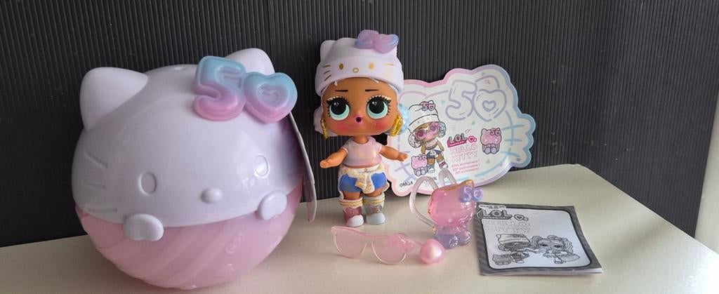 L.O.L. surprise Hello Kitty  50 anniversary doll, Ophalen of Verzenden, Nieuw