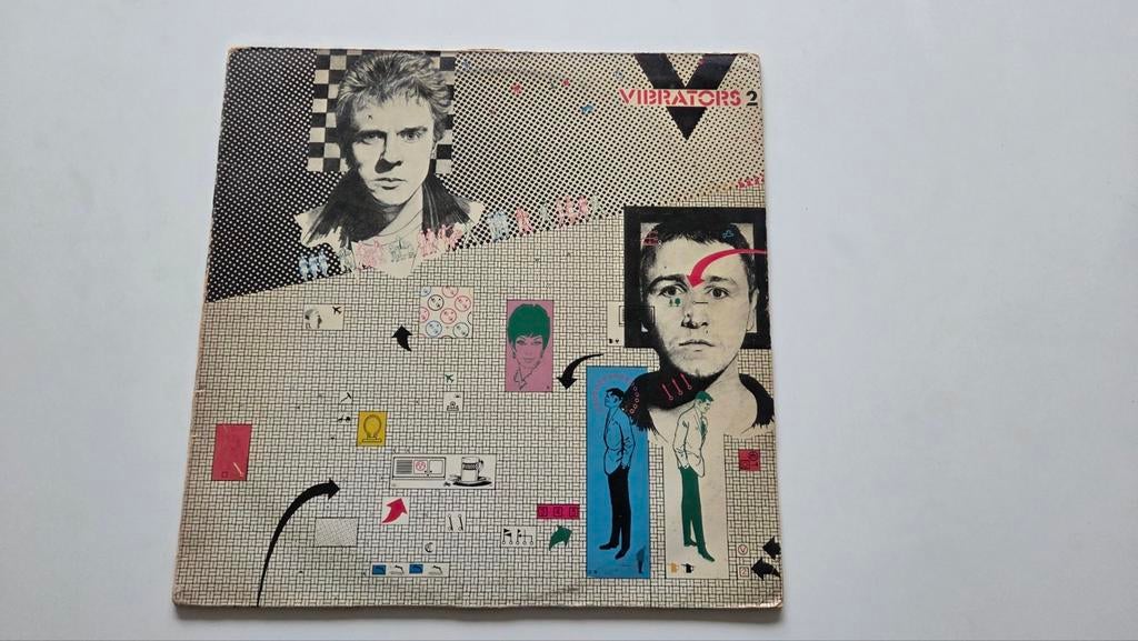 The Vibrators - V2 Punk vinyl album 1978 Ned, Verzenden, Gebruikt, 12 inch, Alternative
