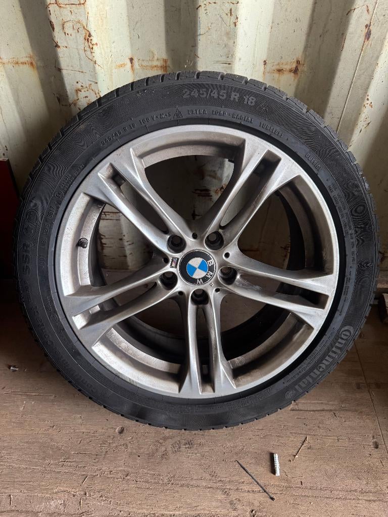 BMW 5 Serie M winterset 18 Inch, Ophalen, 18 inch, Banden en Velgen, Winterbanden