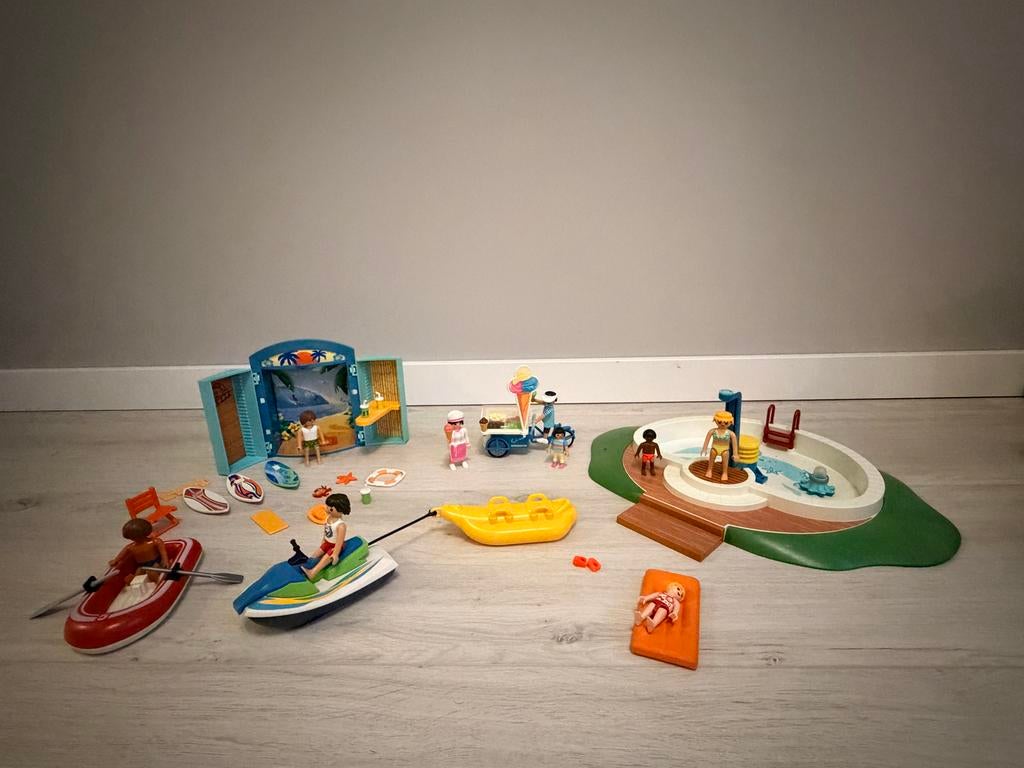 Playmobil Zomer Set - Complete Collectie!, Ophalen, Zo goed als nieuw, Complete set