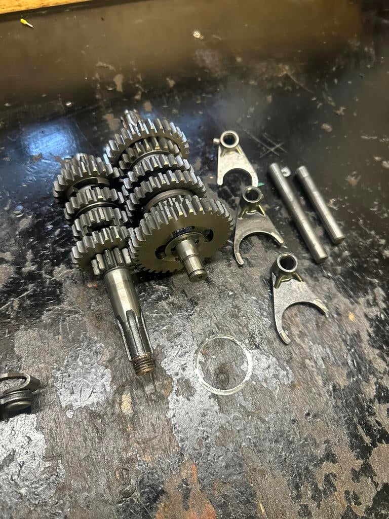 Complete versnellingsbak derbi euro 2/motorfiets 50cc, Ophalen of Verzenden, Zo goed als nieuw