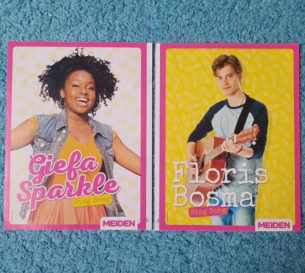 Sing Song movie cast posters, Verzamelen, Rechthoekig Staand, A4 of kleiner, Nieuw, Ophalen of Verzenden