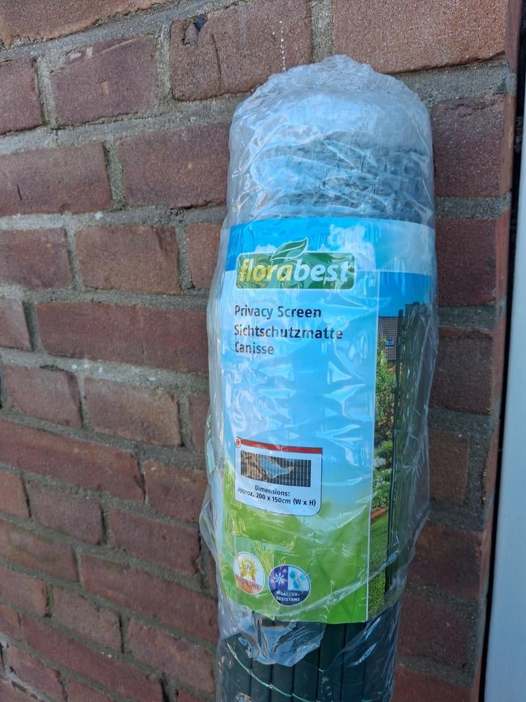Nieuw in de verpakking! Florabest windscherm / tuinscherm, Tuin en Terras, Overige Tuin en Terras, Ophalen, Nieuw