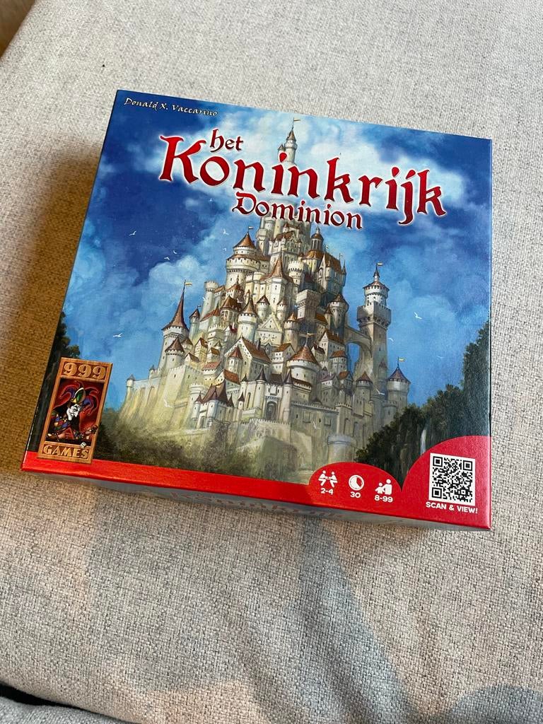 Koninkrijk Dominion - Compleet kaartspel in doos, Een of twee spelers, Ophalen of Verzenden, Nieuw