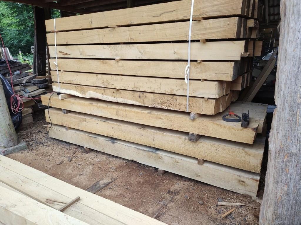 eiken eikenhout uit eigen zagerij, maatwerk mogelijk, Ophalen, Nieuw, 250 cm of meer, Balken