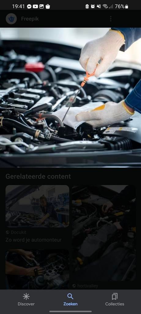 Zoekt u een auto monteur, Overige werkzaamheden
