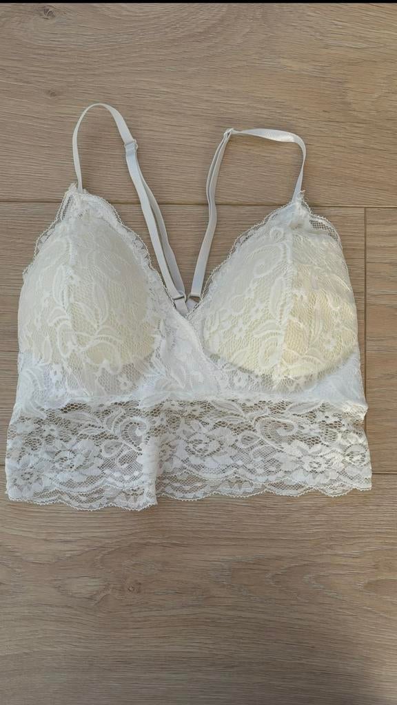 Nieuw wit bralette beha maat S, Ophalen of Verzenden, Wit, BH