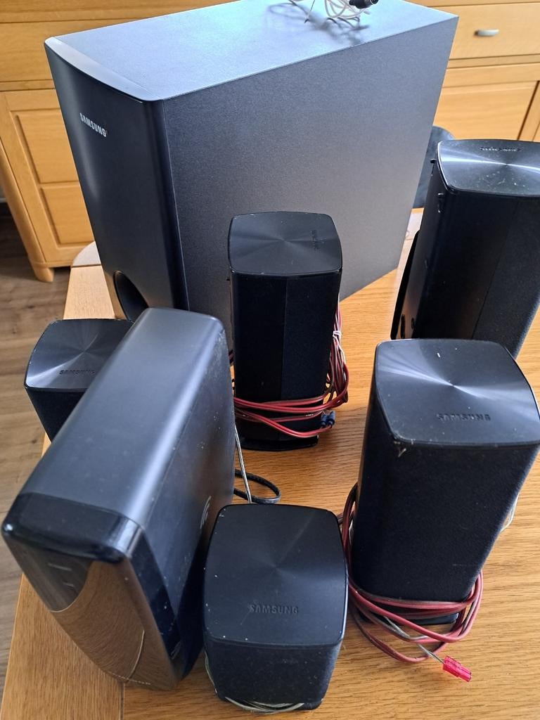 Samsung 7.1 Dolby Surround Systeem, Ophalen of Verzenden, Gebruikt, 7.1-systeem