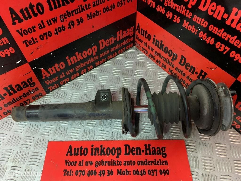BMW 3-serie E46 ('01-'05) Schokbreker Veerpoot Rechts, Gebruikt, Ophalen of Verzenden, BMW, BMW