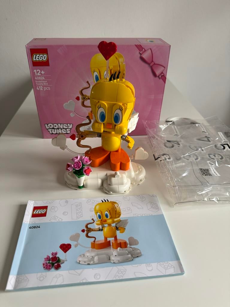 Lego 40824 Sweetheart Tweety Bird - Zeer Goede Staat, Ophalen of Verzenden, Zo goed als nieuw, Complete set, Lego