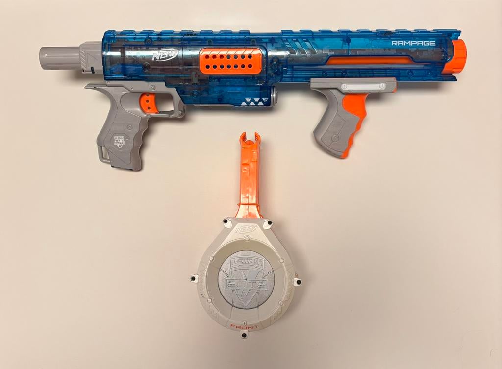 Nerf rampage, Ophalen of Verzenden, Zo goed als nieuw
