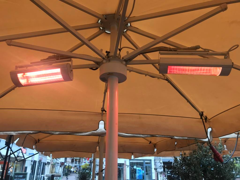 VeDamco Infrarood Verwarming - Kwaliteit sinds 1991, Elektrisch, Draaibaar, Parasol, Nieuw