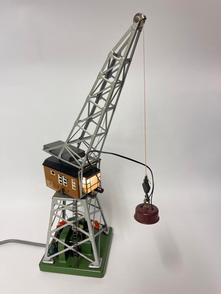 ** NIEUWSTAAT ** Märklin 7051 ** Kraan Compleet + Boekje **1, Hobby en Vrije tijd, Modeltreinen | H0, Wisselstroom, Brug, Tunnel of Gebouw