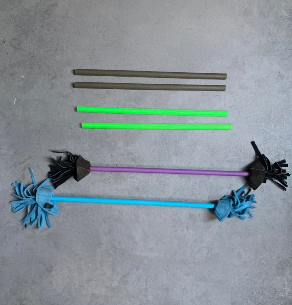 Circus spullen uitverkoop. Jongleren, poi, diabolo, Ophalen of Verzenden, Zo goed als nieuw