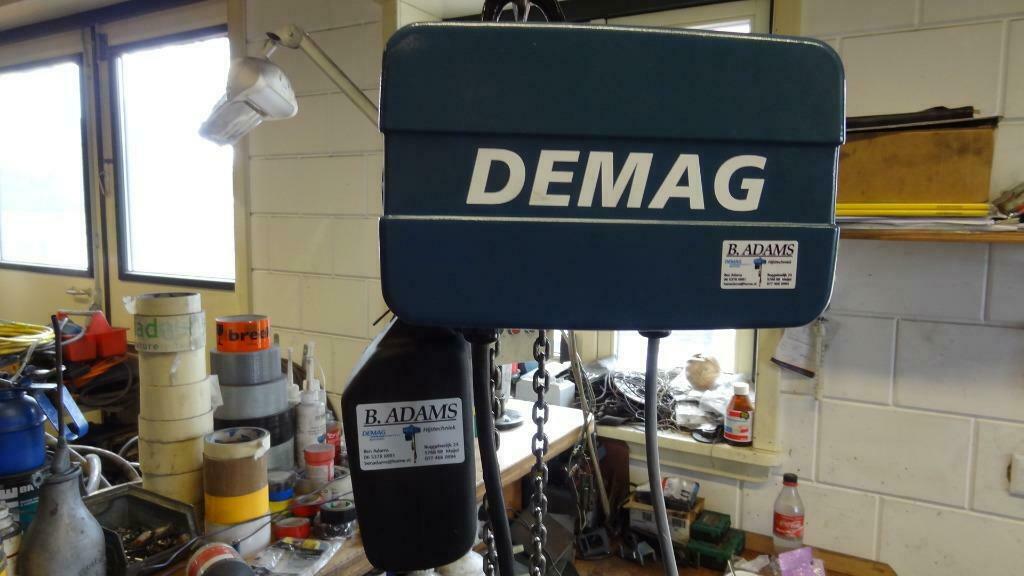 Demag kettingtakel 1000kg hijsvermogen