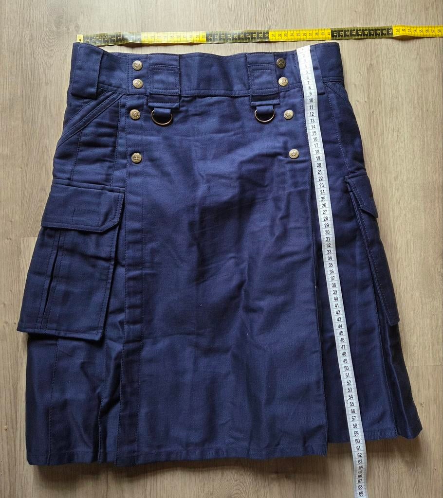 Donkerblauwe Cargo Kilt, Ophalen of Verzenden, Nieuw, Kilt