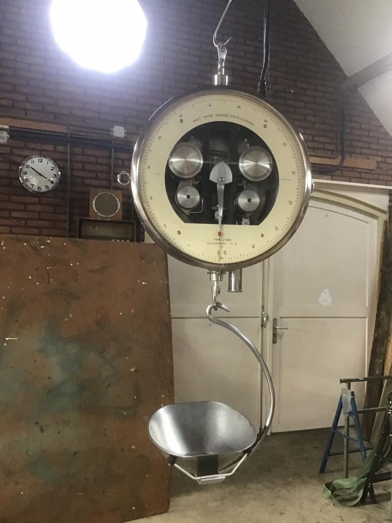 Industrieel RVS Berkel   15kg weegschaal, Ophalen, Zo goed als nieuw, 10 tot 50 kg, Hangweegschaal