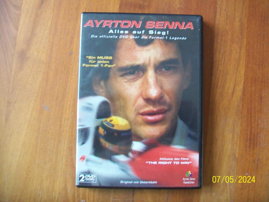 DVD Ayrton Senna - Alles auf Sieg ( Formule 1, Verzenden, Zo goed als nieuw, Formule 1