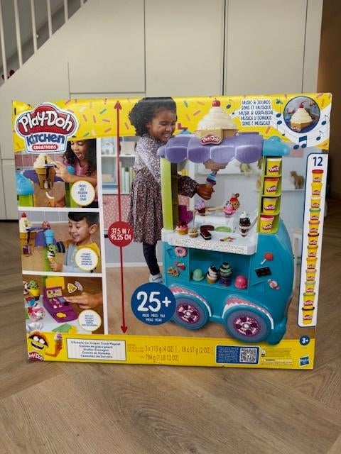 Playdoh ijswagen Nieuw in doos ongeopend, Kinderen en Baby's, Speelgoed | Educatief en Creatief, Ophalen, Nieuw, Knutselen, Met geluid