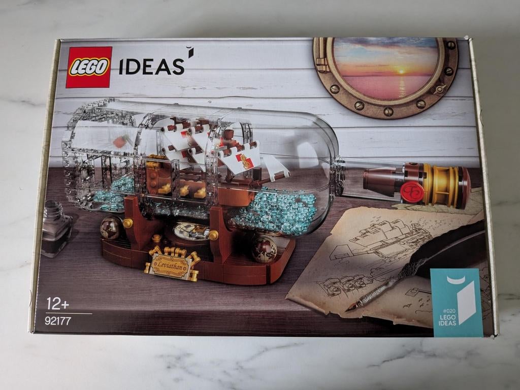 Lego 92177 Ship in a Bottle, Ophalen of Verzenden, Zo goed als nieuw