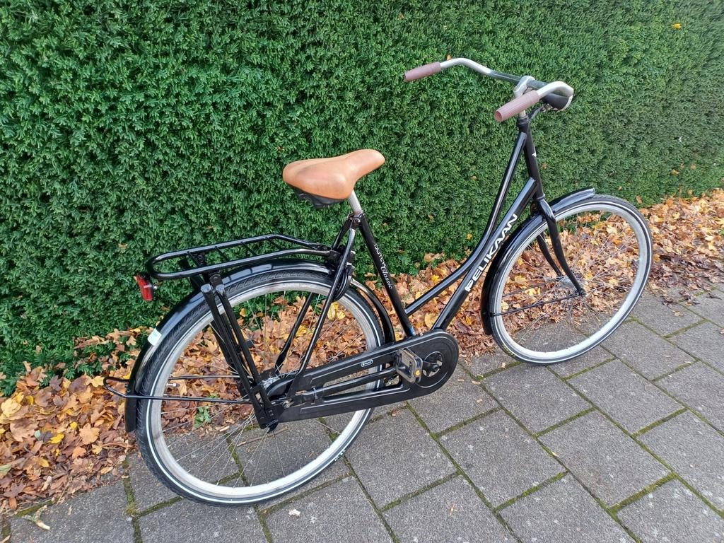 omafiets 28 inch, FACTUUR, GARANTIE, 53 tot 56 cm, Ophalen of Verzenden, Zo goed als nieuw, Pelikaan