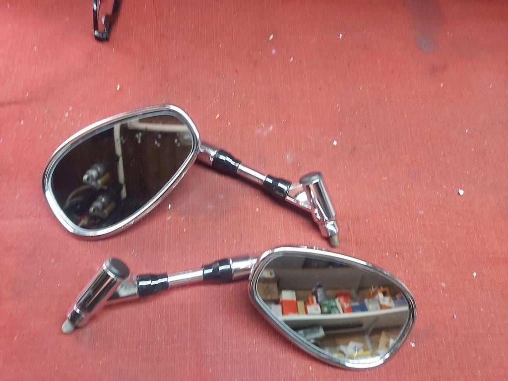 originele uitlaat  in  zeer nette staat chrome !!!!!, Motoren, Ophalen of Verzenden, Gebruikt