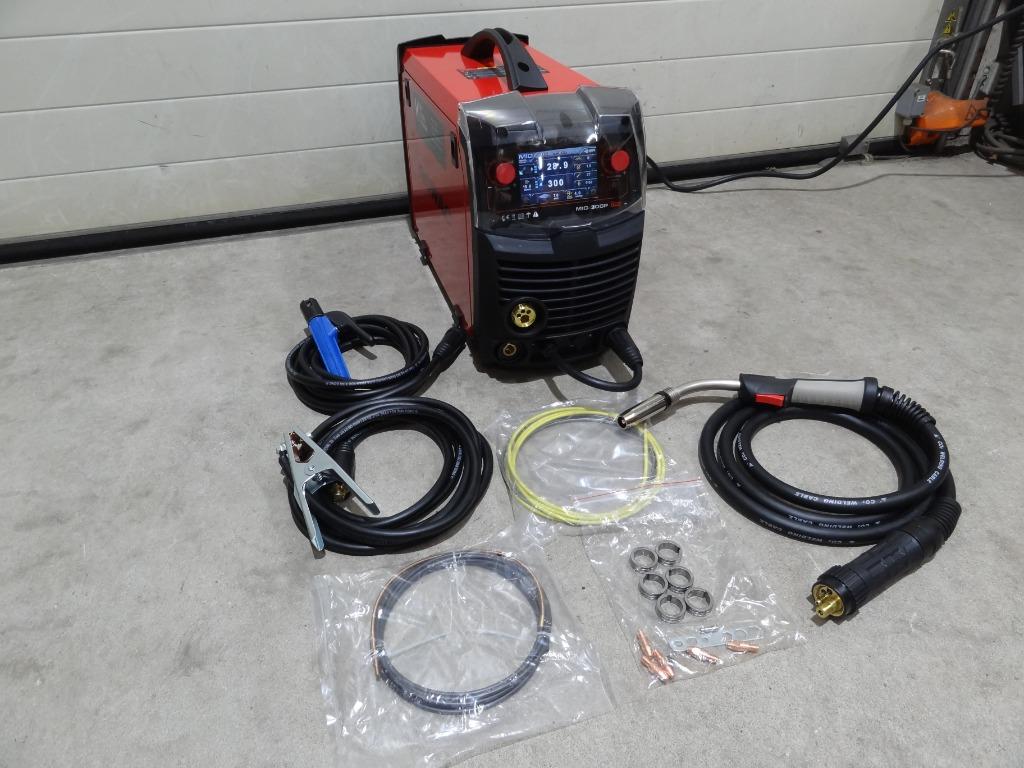 NIEUW Mig/Mag lasapparaat Rowac Mig 300-SP Puls/Dubbelpuls, Ophalen of Verzenden, Nieuw, 250 ampère of meer, Co2