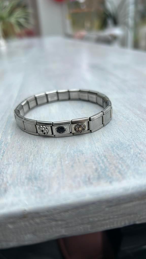 Vintage oude Uberry elemento armband, Gebruikt, IJzer of Staal, Heer, Ophalen of Verzenden