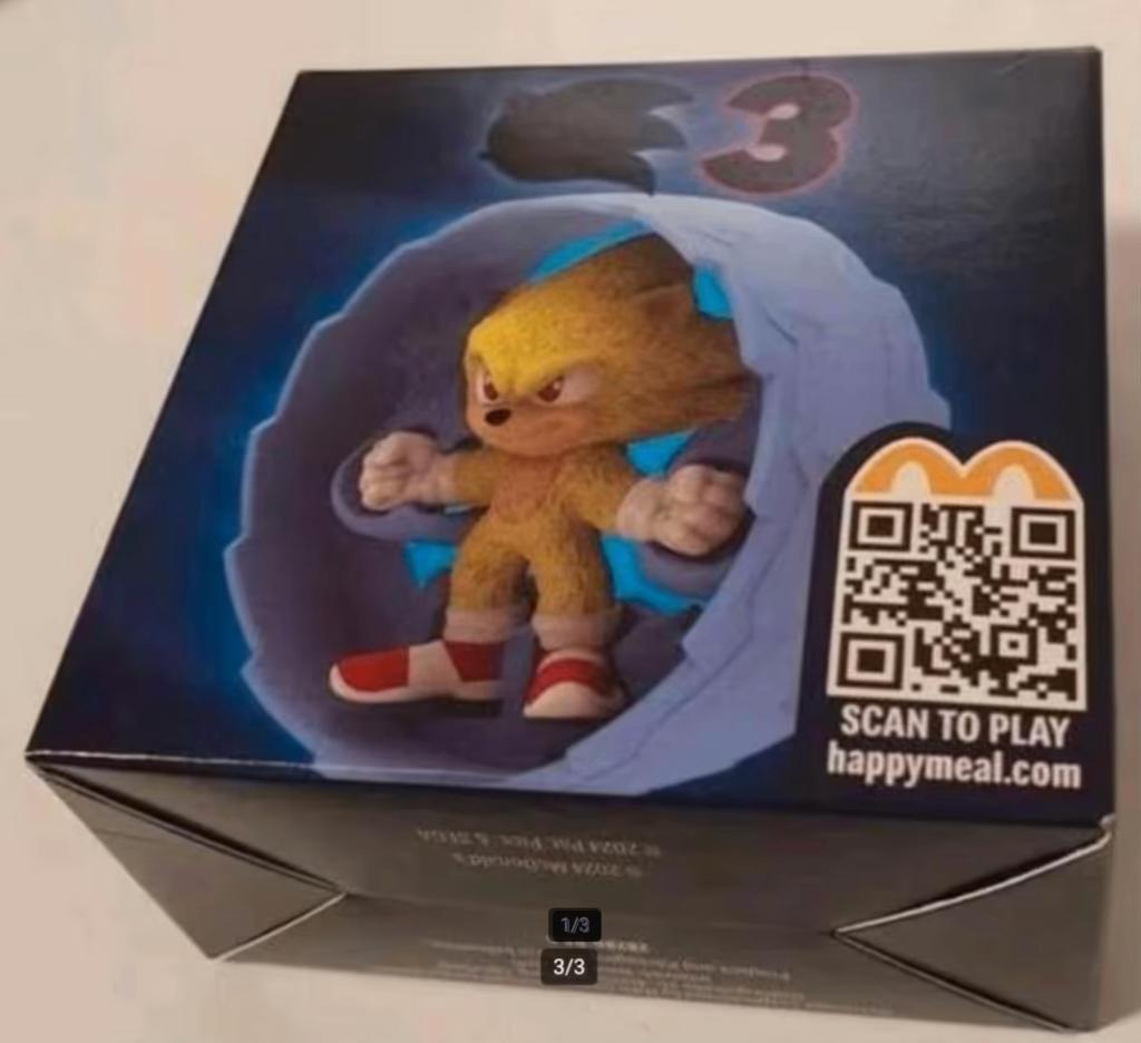 Sonic 3 figure, Ophalen of Verzenden, Nieuw
