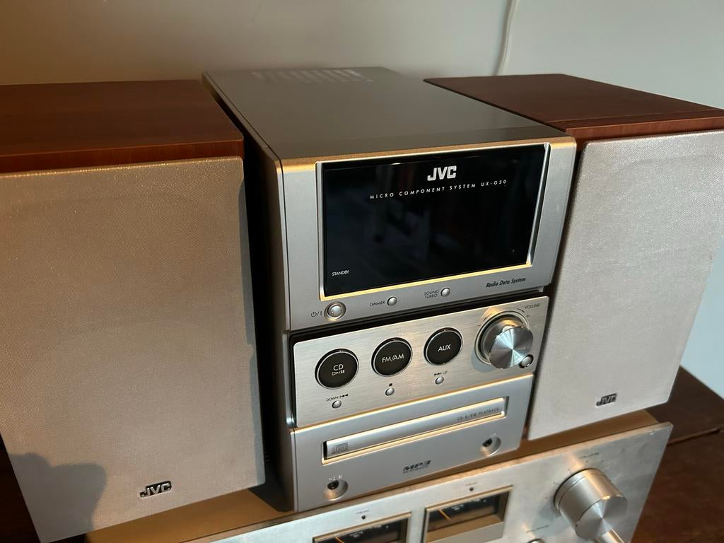 JVC UX-G30 Microset met CD-speler en Radio, Audio, Tv en Foto, Ophalen, Gebruikt, JVC, Microset