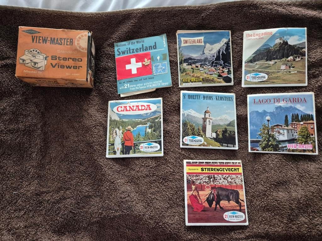 View Master + diverse schijfjes, Ophalen of Verzenden