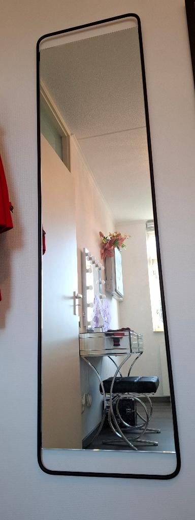 Wandspiegel, Huis en Inrichting, Woonaccessoires | Spiegels, Ophalen, Minder dan 50 cm, Zo goed als nieuw, 150 tot 200 cm