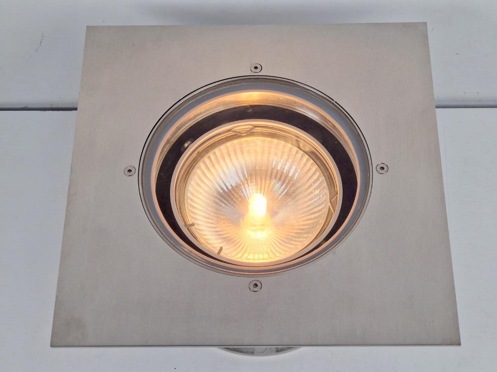 PSM Lighting Lava Grande RVS spot buitenlamp vloerlamp grond, Minder dan 50 watt, Nieuw, Ophalen of Verzenden, Netvoeding